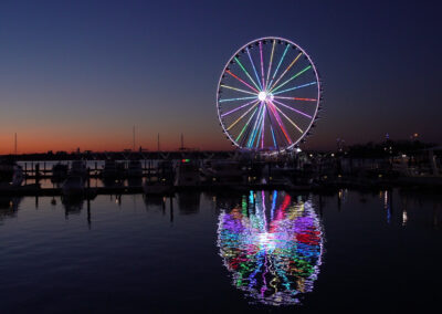 Ferris wheel at National Harbor in Maryland outside Washington DC - © BackyardProduction / iStock / Getty Images Plus